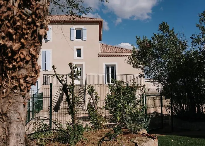 Familial Au Coeur Des Vignes Casa de Férias *